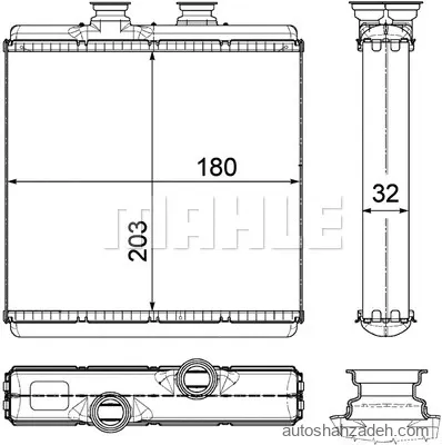 رادیاتور بخاری  ماهله-AH183000P