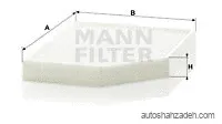 فیلتر کابین  مان-فیلتر-CU2450